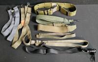 (#3) Large Military & Firefighter Uniform Lot &ndash; Camo Trousers, Jackets, Cold Weather Liner, Rescue Gear - 16