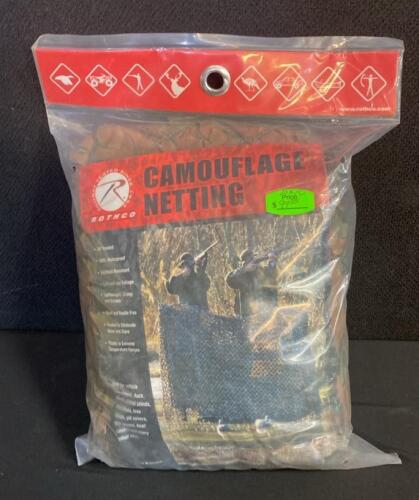 Rothco Camouflage Netting, Woodland Camo, 9'10"x9'10", Waterproof, UV Treated, Model WM05XX ( Shelf 7 )