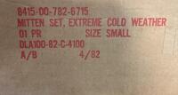 Assorted Military Surplus Lot: Extreme Cold Weather Mitten Set, Tools, and Gear ( Shelf 1 ) - 3