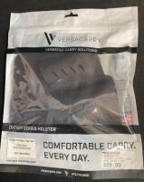 Versacarry Guardian OWB Leather Holster, Arch Angel, Size 3 w/ Mag Pouch & Moxy Assault Socks - 2