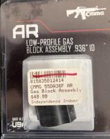 CMMG Low-Profile Gas Block Assembly (.936" ID) for AR-15 and More- (9) - 3