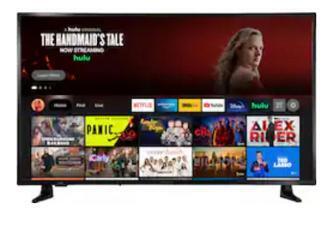 Insignia 50" 4K UHD Smart Fire TV, Model NS-50F301NA22, HDR10, 3 HDMI Ports (shelf 5)