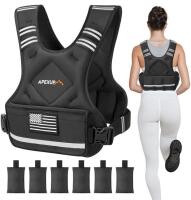 APEXUP Adjustable Weighted Vest with Removable Sandbags - Fitness Training Gear (shelf 4) - 4