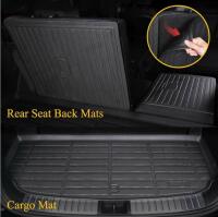 Jeep Compass 2011&ndash;2017 Custom Fit 7-Piece All-Weather Floor Mats & Seat Covers Set Black 040-GEG2 $300 value - 9