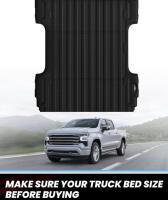 LASFIT XS-CH02B1 Truck Bed Mat for 2007&ndash;2018 Chevy Silverado/GMC Sierra 1500 5.8 ft Short Bed $300 value - 2