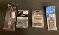 CMMG ZEROED .308 Charging Handle, SPT HU-DU Muzzle Brake 5/8-24, Blue Force Gear Buckle, Port Cover (9)