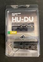 SPT HU-DU .308 Muzzle Brake, 5/8-24 Thread, Black Steel, Multi-Port Design (9) - 2