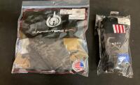 GunfightersINC Kenai Drop-Leg Holster for FN Five-Seven MK3, Kydex, Black/Tan, USA Made, New (9)