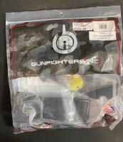 GunfightersINC 1911 Government 5" Rail Holster Black Kydex New + ROXY Grenade Crew Socks White (9) - 2
