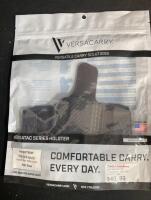 Versacarry Insurgent Deluxe IWB/OWB Holster for Sig P365 + Moxy &ldquo;Don&rsquo;t Tread On Me&rdquo; Crew Socks - 2