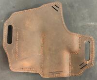Versacarry Guardian Arc Angel OWB Holster w/ Mag Pouch, Size 3, Distressed Brown With Moxy Socks (FL 10) - 3