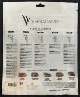 Versacarry Covert IWB Holster, Size 4 for 3.5&rdquo; Barrel, Right-Handed, Leather/Polymer Hybrid With Moxy Socks (FL 10) - 5