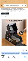 Hapaw Stainless Steel Enclosed Cat Litter Box Kit with Dual Entry, Flip-Top Lid, and Accessories - 5