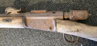 Swiss Vetterli M.81 Rifle Turned Home Decor/Yard Decor, 52" Length, Relic Condition - 8