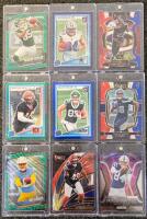 Football Card Lot - Mostly Modern Rookies, Parallels, And Inserts; Joe Burrow, Jayden Daniels, Travis - 2