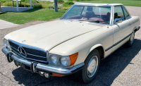 1972 MERCEDES 450 SL - RED LEATHER SEATS!