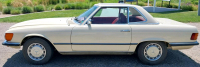 1972 MERCEDES 450 SL - RED LEATHER SEATS! - 2
