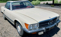 1972 MERCEDES 450 SL - RED LEATHER SEATS! - 7