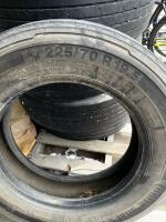 Continental 225/70 R19.5 Steer/All-Position Truck Tires, Load Range G, Qty 5, 128/126M - 2