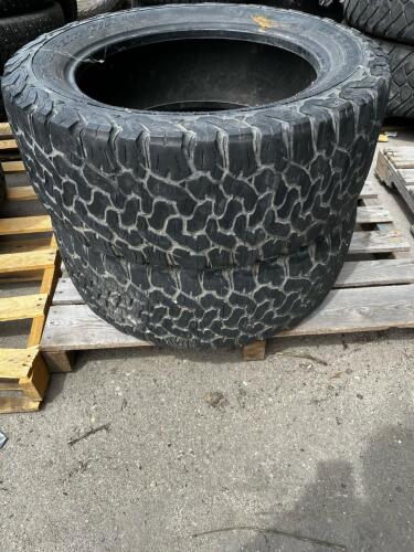 BFGoodrich All-Terrain T/A KO2 LT285/55R20 D 117/114T Truck Tires, Aggressive Tread, 20" (Qty 2)