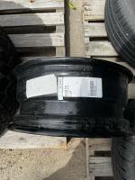 16-Inch Black Steel Wheel Rim, 5x114.3 Bolt Pattern, Part Number 0833.75 - 2