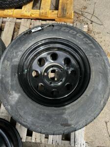 BFGoodrich Advantage T/A Sport LT 225/75R16 104T Tire with 16" 6-Lug Black Steel Wheel