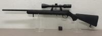 Savage 93R17 .17 HMR Bolt Action Rifle, 21&rdquo; Barrel, Synthetic Stock, Bushnell Scope, SN 0547942