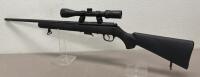 Savage 93R17 .17 HMR Bolt Action Rifle, 21&rdquo; Barrel, Synthetic Stock, Bushnell Scope, SN 0547942 - 3