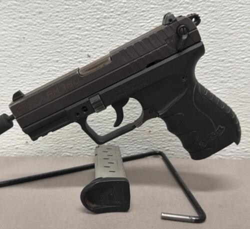 Walther PK380 .380 ACP Pistol, 3.66" Barrel, 8+1 Capacity, Black Finish