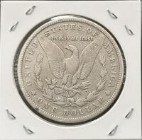 1880 Morgan Silver Dollar, Philadelphia Mint, 90% Silver, VF-XF, Historic U.S. Coin - 2