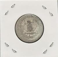 1926 Washington Quarter-Style Coin, Heavy Circulation, Silver-Copper Alloy, Likely Altered Date - 2