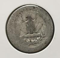 1926 Washington Quarter-Style Coin, Heavy Circulation, Silver-Copper Alloy, Likely Altered Date - 4