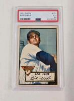 1952 Topps Bob Usher #157 PSA 3.5 VG+ Chicago Cubs Outfielder
