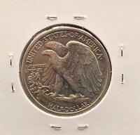 1942-D Silver Walking Liberty Half Dollar - 3