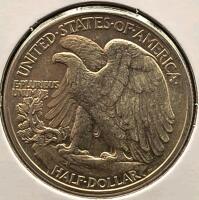 1942 Silver Walking Liberty Half Dollar - 4