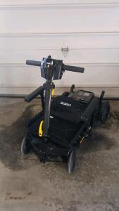 Pride Go-Go Folding Mobility Scooter, LiFePO4 Battery, 4-Wheel, Compact, Model HJF21445 Tested