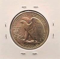 1946 Silver Walking Liberty Half Dollar - 3