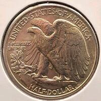 1946 Silver Walking Liberty Half Dollar - 4