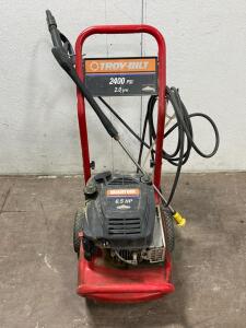 Troy-Bilt 020207 Pressure Washer, 2400 PSI, 2.0 GPM, 6.5 HP Briggs & Stratton, Manual Included