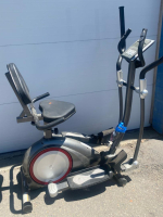 Recumbent Elliptical Exercise Machine w/ 13 Programs, Magnetic Resistance, Adjustable Seat