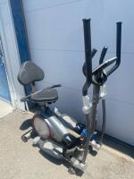 Recumbent Elliptical Exercise Machine w/ 13 Programs, Magnetic Resistance, Adjustable Seat - 2