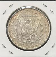 1896 Morgan Silver Dollar, U.S. Mint, 90% Silver, Philadelphia Issue, George T. Morgan Design - 2