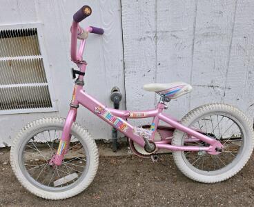 (Light Pink) 16" Diamondback Mini Impression Bike