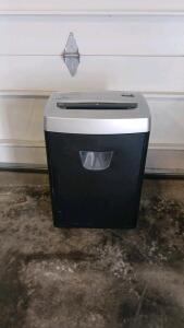 Fellowes DM12C Cross-Cut Paper Shredder, 12-Sheet, 5-Gallon Bin, Shreds CDs & Credit Cards
