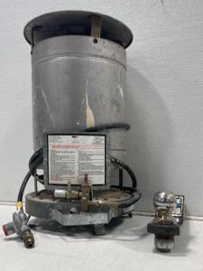 Reese 21171 Ball Mount 2-Inch Receiver 6000 lbs GTW & Heat Star 201335 70,000 BTU Propane Heater(unable to test without propane)