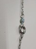 Sterling Silver Sand Dollar Pendant Necklace with Rope Chain - 3
