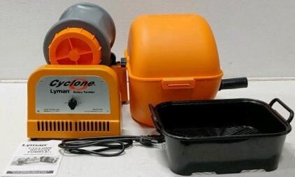 Lyman Cyclone, Lyman Rotary Case, and Hand DePrimer (Turns On & Worth Around $350)
