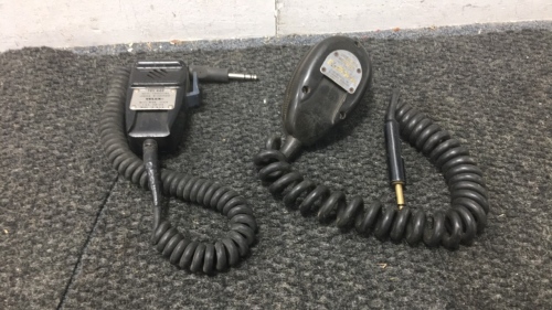 (2) US Military Microphones