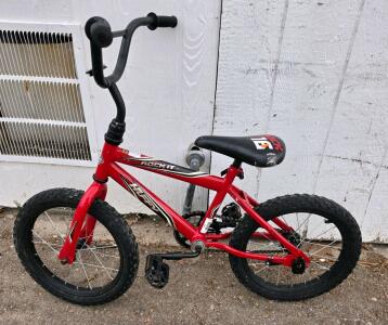 (Red) 16" Huffy Rock It Bike
