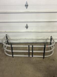AMP Research Bed X-Tender Truck Bed Extender, Steel, 60"x19.5", Silver,